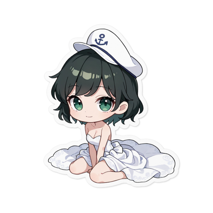 ステッカー - 100 x 100 (mm)(キャラのみ)