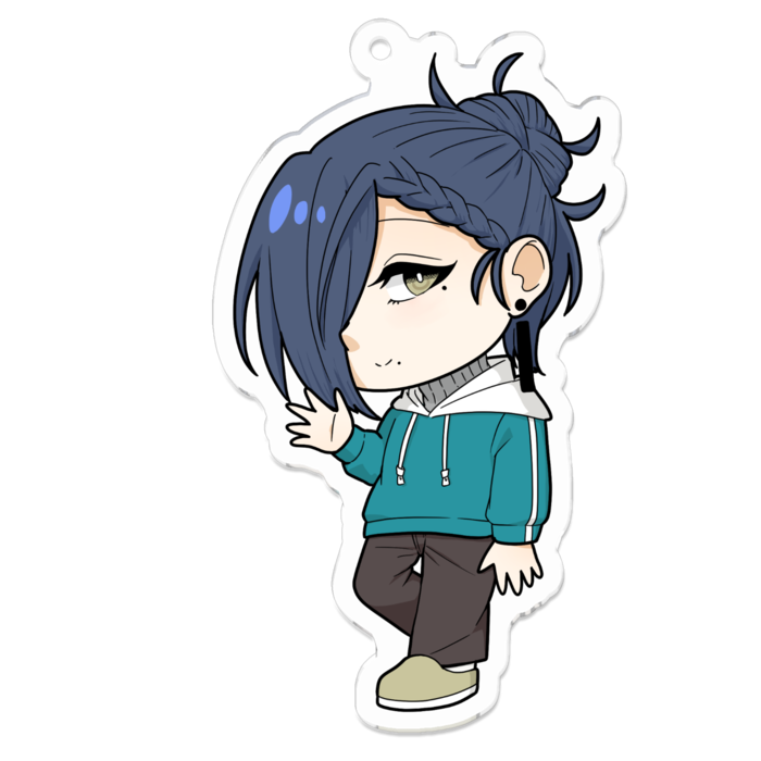 アクリルキーホルダー - 70 x 70 (mm)