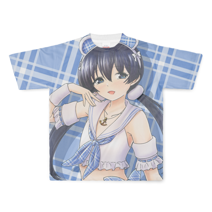 フルグラフィックTシャツ - L - 正面印刷のみ