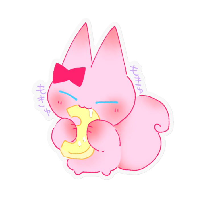 ステッカー (クリア背景)