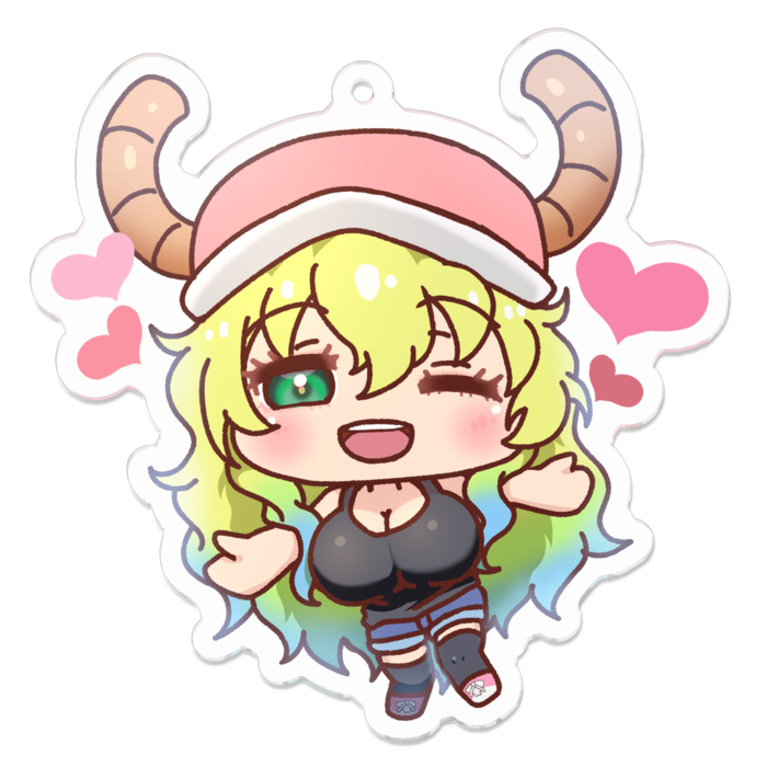 アクリルキーホルダー - 70 x 70 (mm)