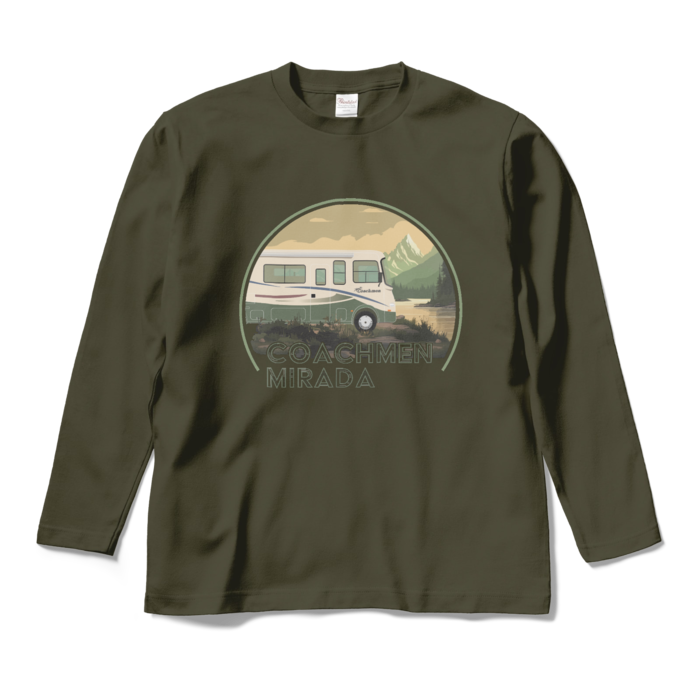 ロングスリーブTシャツ - M - アーミーグリーン