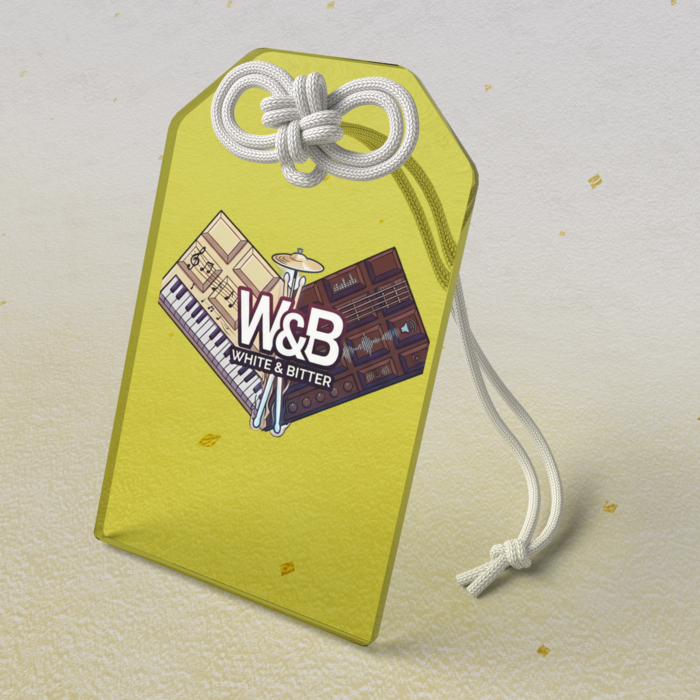 アクリルお守り イエロー