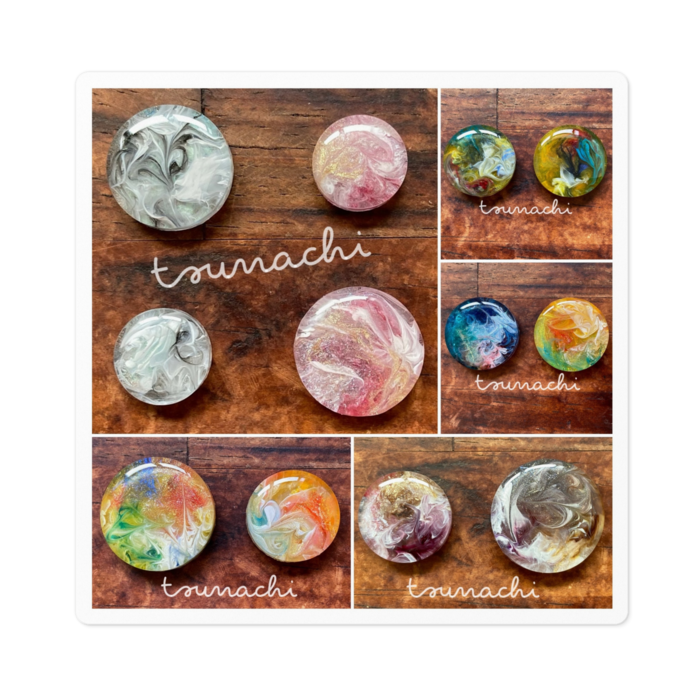 ステッカー - 100 x 100 (mm)