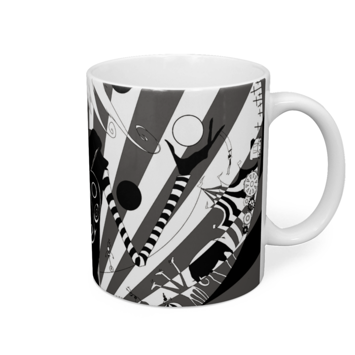 サーカスマグカップ - 直径 8 cm / 高さ 9.5 cm