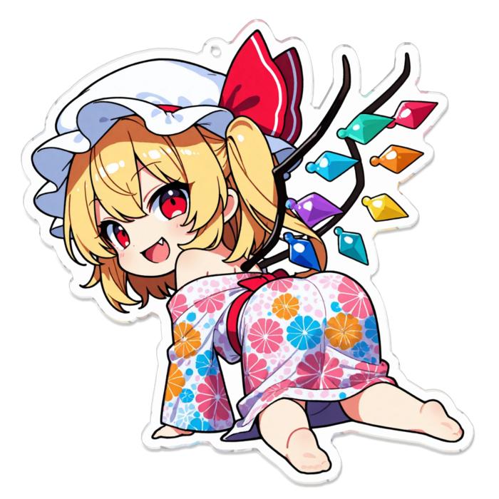 アクリルキーホルダー（ロゴ無し） (mm)(1)