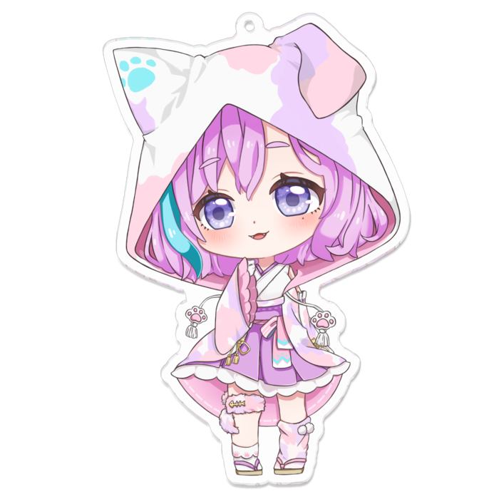アクリルキーホルダー - 100 x 100 (mm)