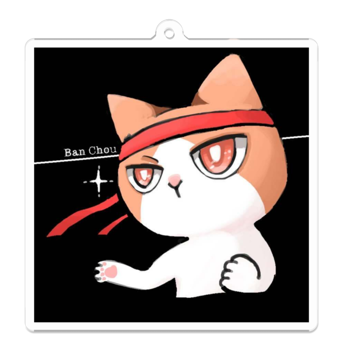 アクリルキーホルダー - 70 x 70 (mm)