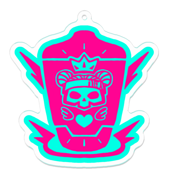 アクリルキーホルダー - 70 x 70 (mm)