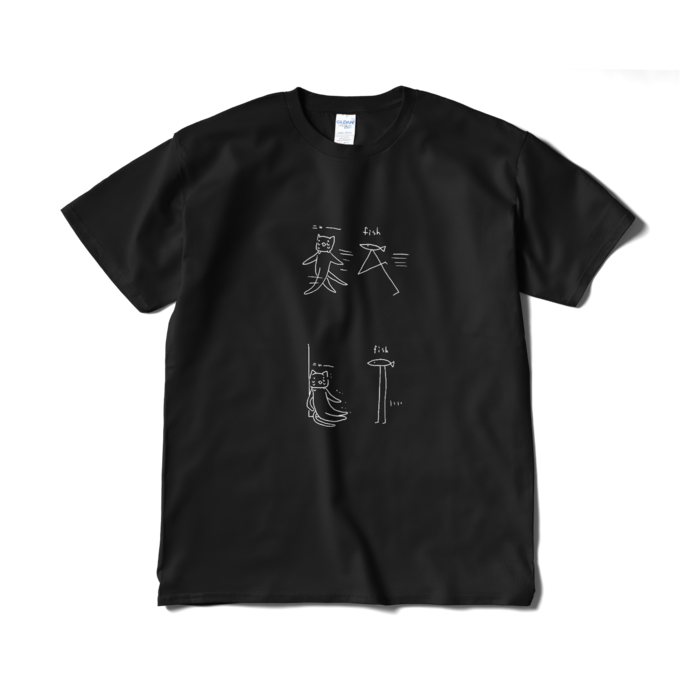 Tシャツ(短納期) - XL - ブラック