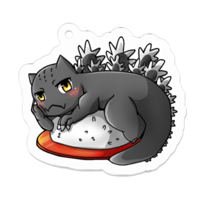 アクリルキーホルダー（コーティング） - 50 x 50 (mm)