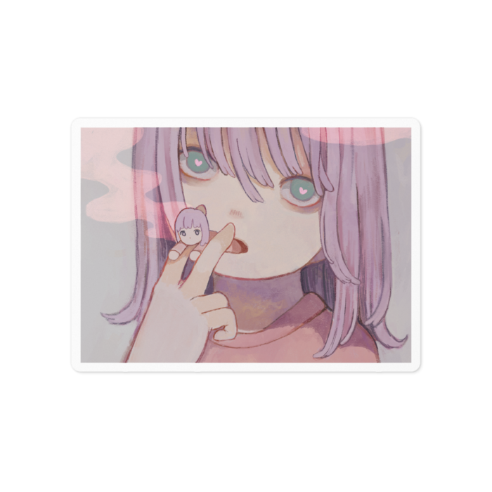 ステッカー - 100 x 100 (mm)