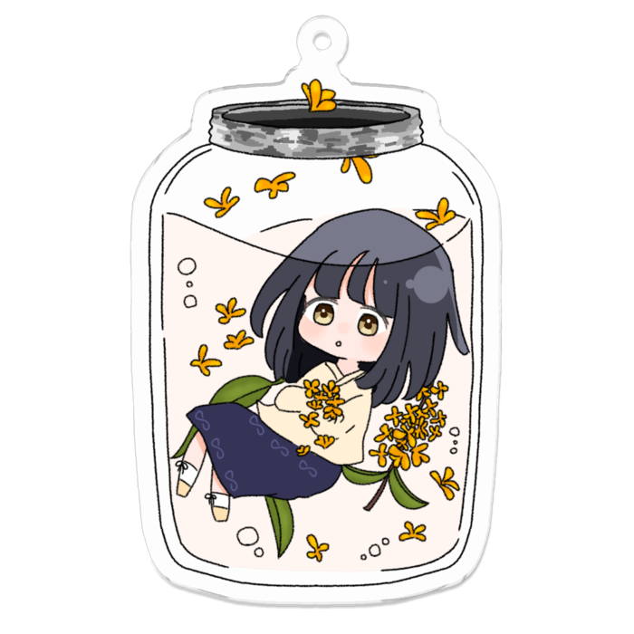 アクリルキーホルダー - 70 x 70 (mm)