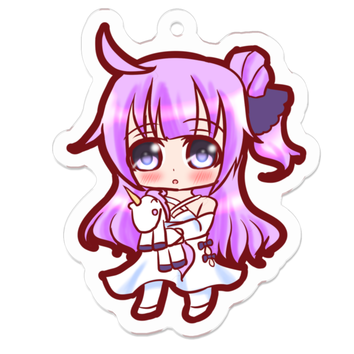 アクリルキーホルダー - 50 x 50 (mm)