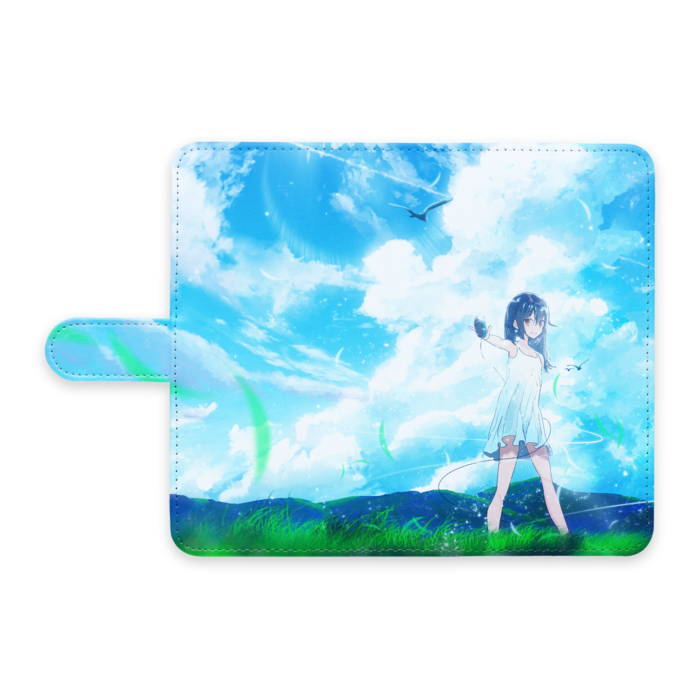 手帳型Androidケース - L - ストラップ穴 なし