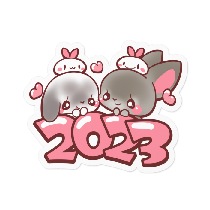 ステッカー - 100 x 100 (mm)