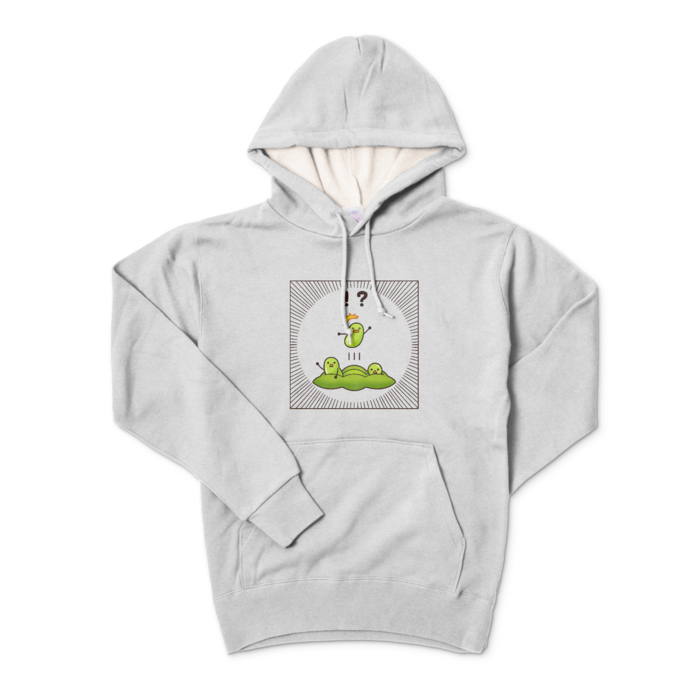 プルパーカー　灰　S