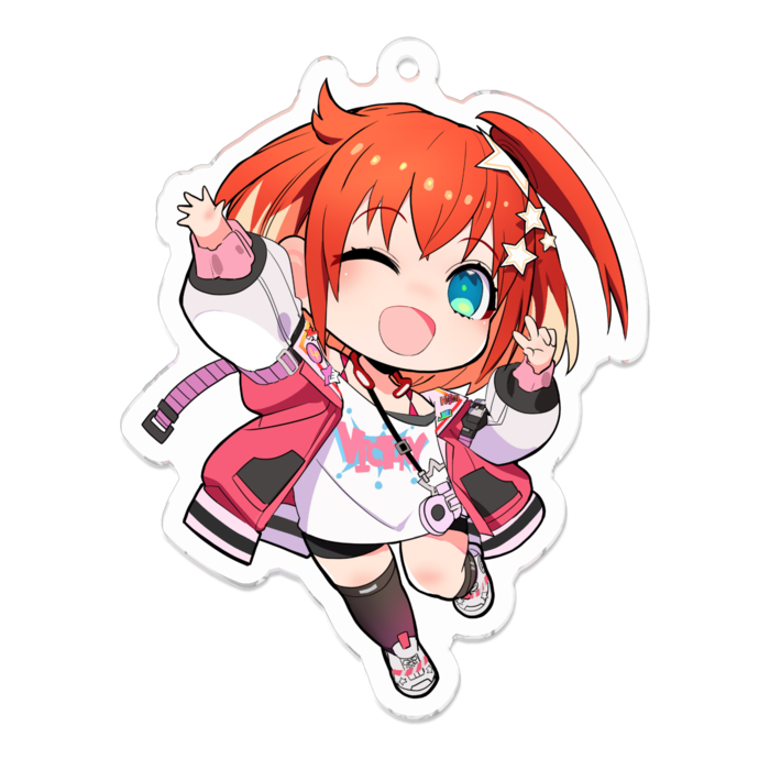 アクリルキーホルダー - 70 x 70 (mm)