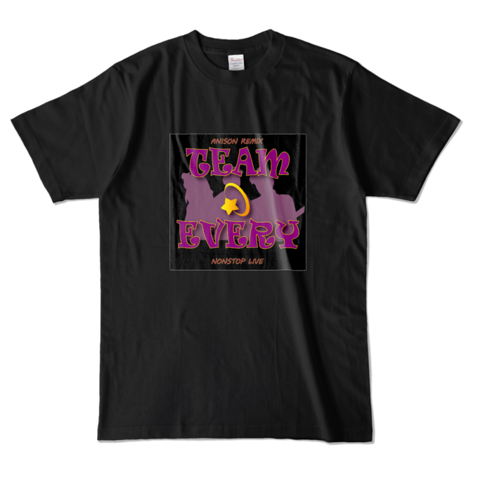 カラーTシャツ - L - ブラック (濃色)