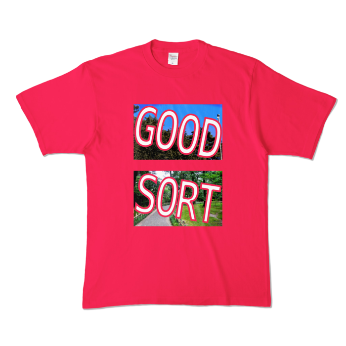 カラーTシャツ - XL - ホットピンク (濃色)