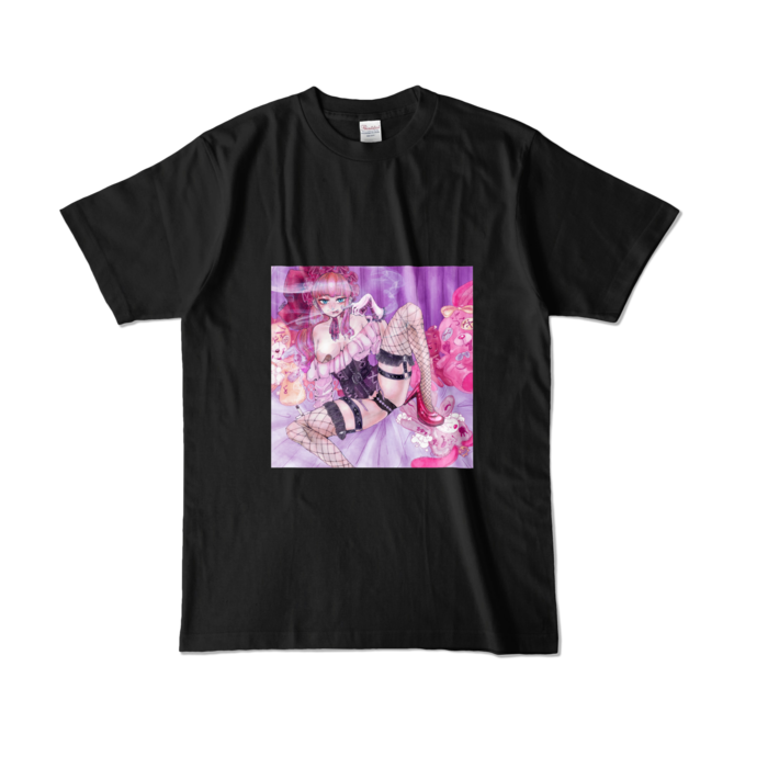 カラーTシャツ - L - ブラック (濃色)