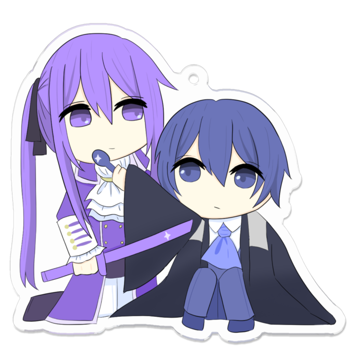 アクリルキーホルダー - 70 x 70 (mm)