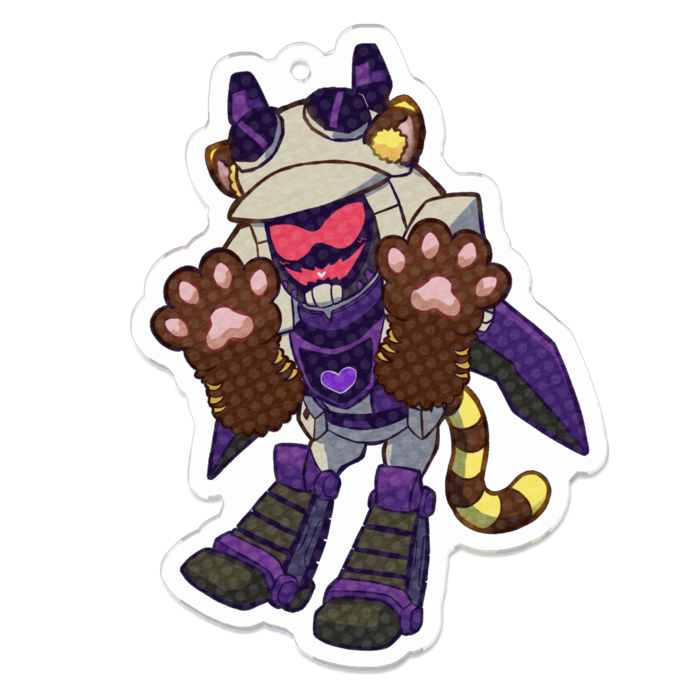 アクリルキーホルダー - 70 x 70 (mm)