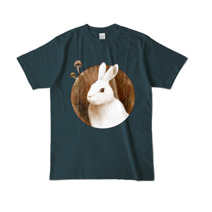 カラーTシャツ - L - デニム (濃色)