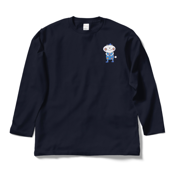 ロングスリーブTシャツ - L - ネイビー