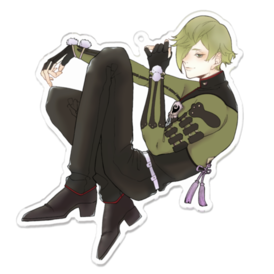 新品★刀剣乱舞-花丸-【鶯丸】連結アクリルストラップ lightweight_259fd94af4.png