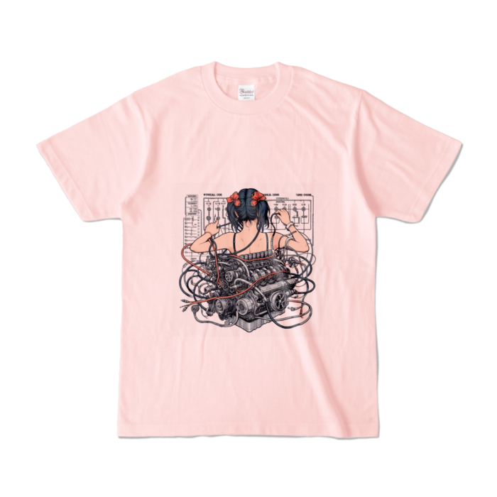 カラーTシャツ - S - ライトピンク (淡色)