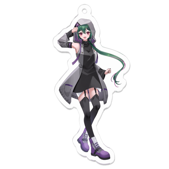 アクリルキーホルダー（コーティング） - 70 × 70 (mm)