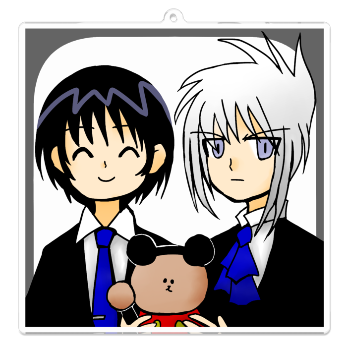 アクリルキーホルダー - 100 x 100 (mm)