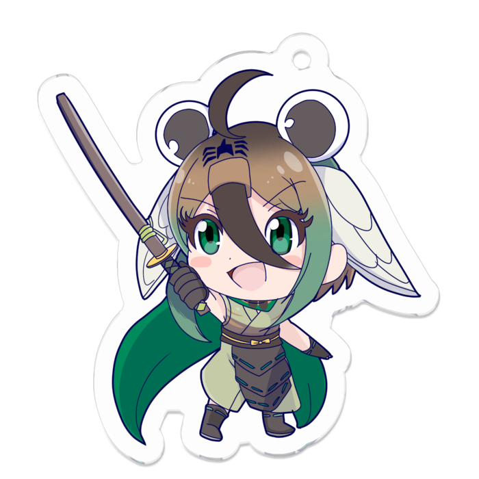 アクリルキーホルダー - 50 x 50 (mm)