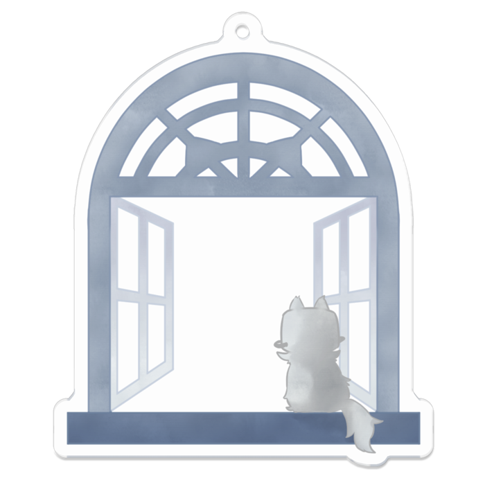 アクリルキーホルダー - 70 x 70 (mm)