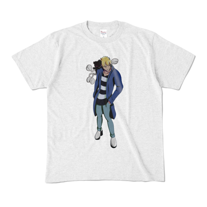 カラーTシャツ - M - アッシュ (淡色)
