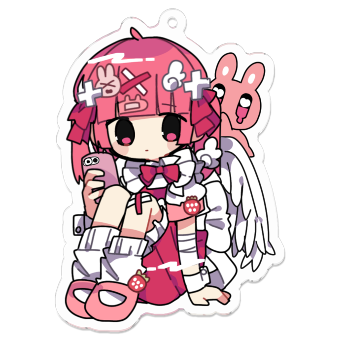 アクリルキーホルダー - 70 x 70 (mm)