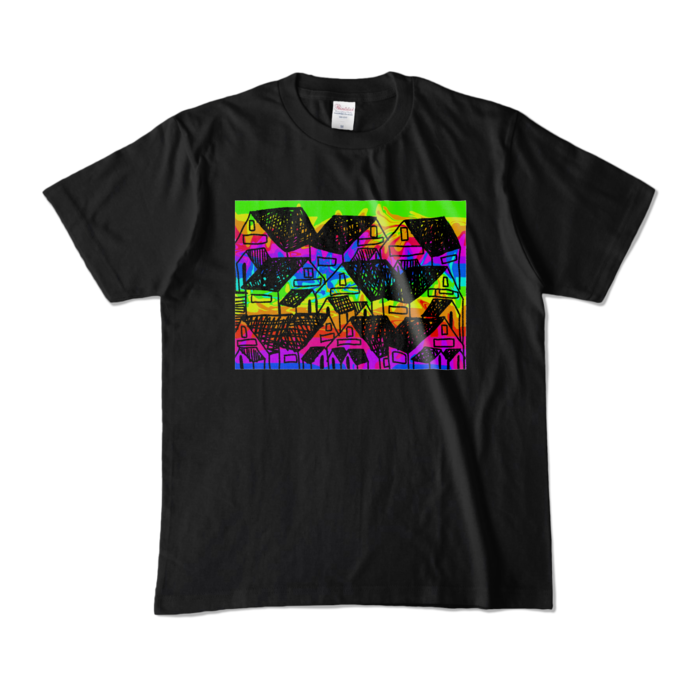 カラーTシャツ - M - ブラック (濃色)