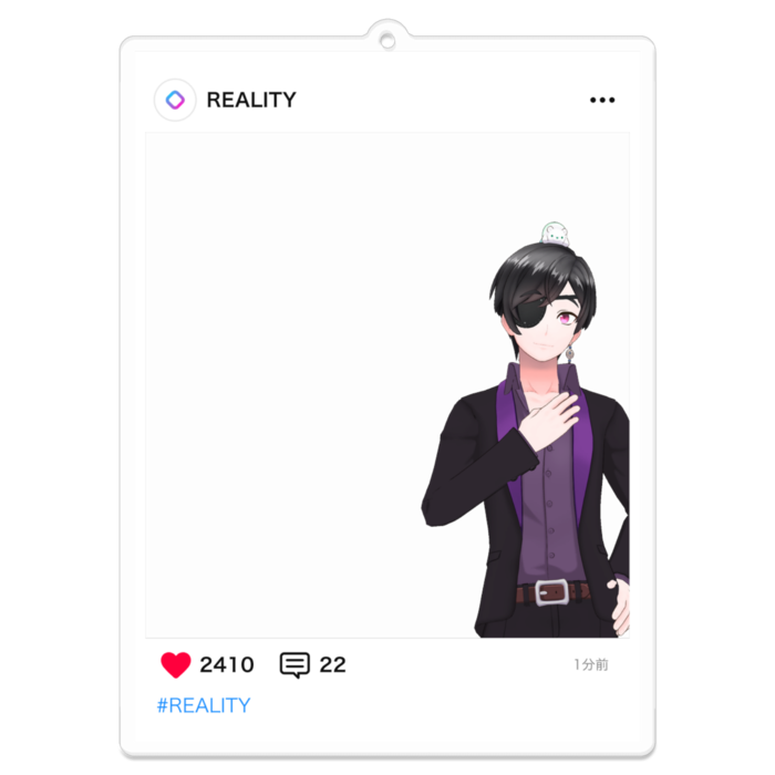 アクリルキーホルダー - 100 x 100 (mm)