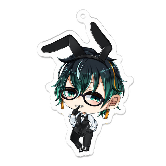 アクリルキーホルダー - 70 x 70 (mm)