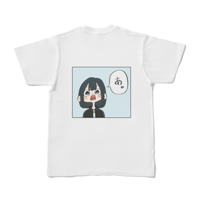 Tシャツ - S - 白(裏面)