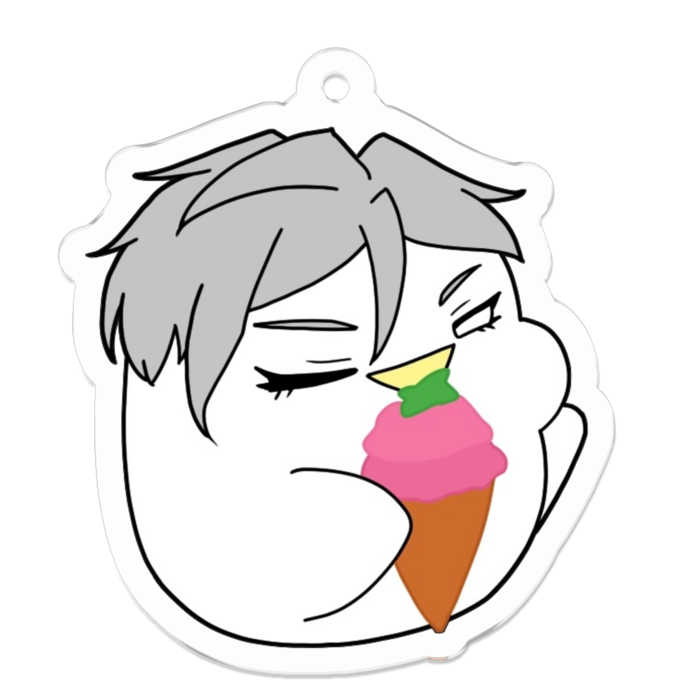 アクリルキーホルダー - 50 x 50 (mm)