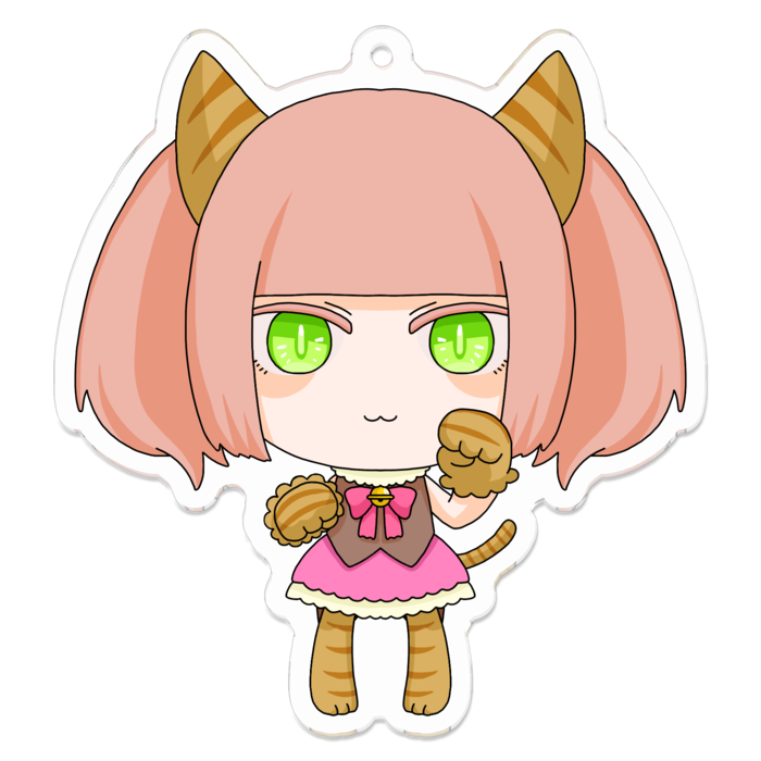 アクリルキーホルダー - 70 x 70 (mm)