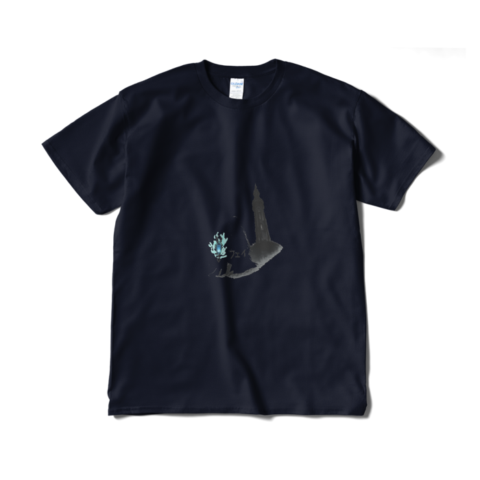 青フェイ Tシャツ（短納期） - XL - ネイビー