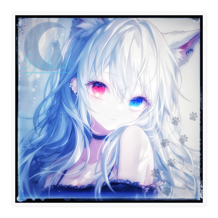 ステッカー - 100 x 100 (mm)