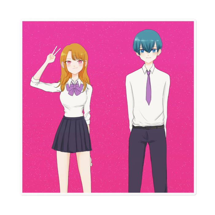 ステッカー - 160 x 160 (mm)
