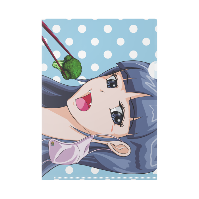 ブロッコリー少女 クリアファイル And106 Booth ブロッコリー少女 クリアファイル And106 Booth