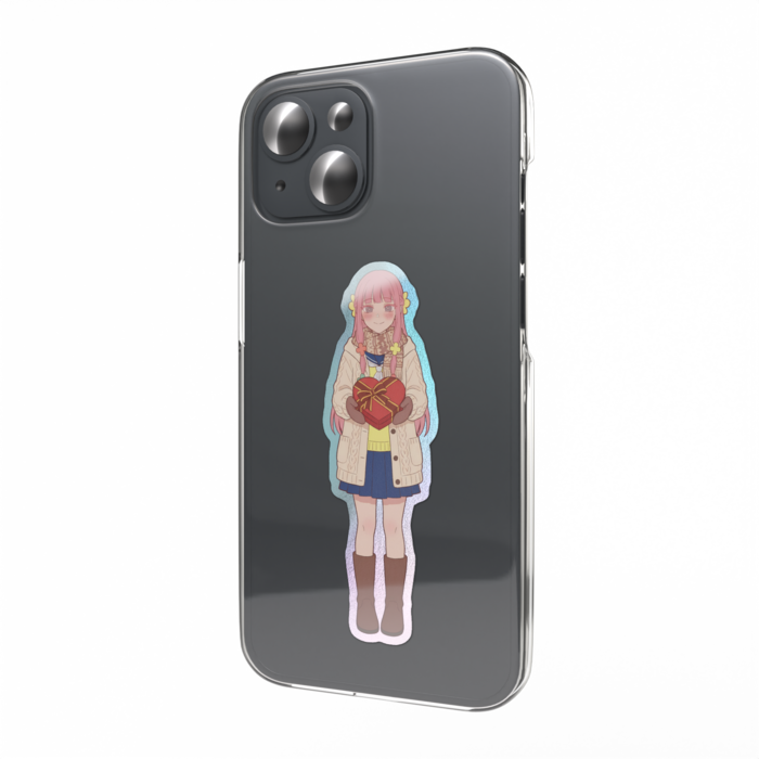 オーロラスマホステッカー - 縦