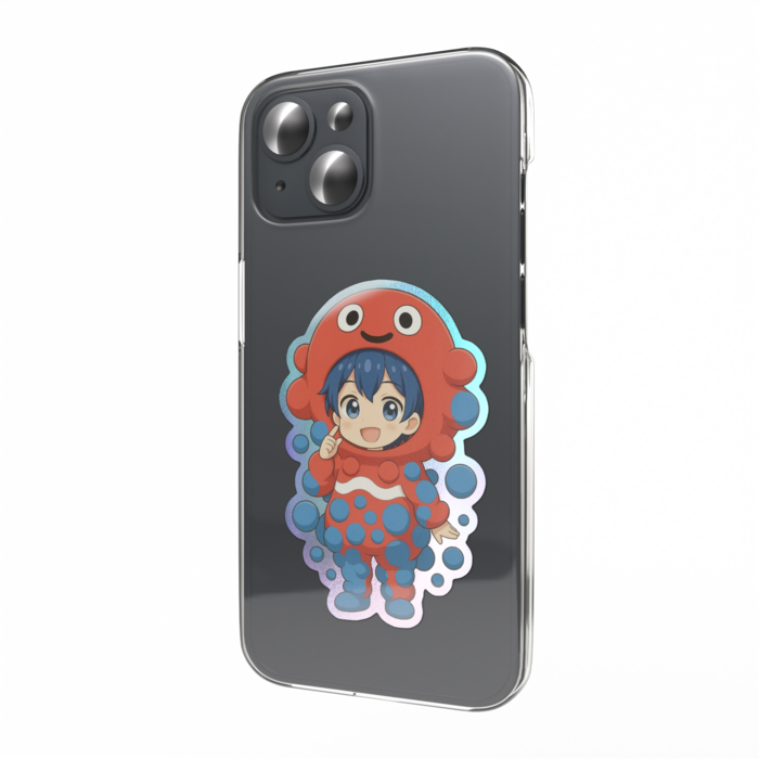 オーロラスマホステッカー - 縦(10)