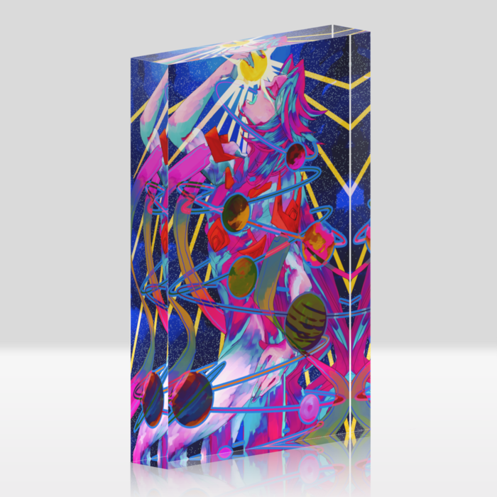 アクリルブロック - 100x148mm